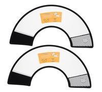 CORHAD 2pièces Collier De Confortable pour Chien Et Chat Collerette Élisabeth Anti-lechage Circles De Cou pour Animaux