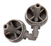 CORHAD 2pièces Connecteur de Brassard de Tensiomètre Abs Accessoire Léger et Facile à Installer pour Manchette de Bras Compatible Appareil de Tension Lot Couleur Couleur Aléatoire