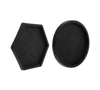 CORHAD 2pièces Distributeur Eau Et Nourriture pour Reptiles Résistante pour Lézard Tortue Et Animaux Exotiques De Deux Rond Hexagonal
