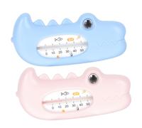CORHAD 2pièces Thermomètre Bain Garçon Fille Lot De Forme Animal Outil Mesure Température Eau Pour Douche Garçon Fille Sans Risque