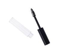 CORHAD 2pièces Tube Vide pour Mascara et Crème pour Cils Format Grand et Petit avec Brosse Intégrée Couvercle Transparent Couleur Aléatoire