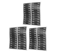 CORHAD 3 Feuilles Autocollants pour Colonne de Poids 3 Feuilles 5-100 Kg 90X20 MM Trou D’Insertion Étiquettes Autocollantes Résistantes pour Équipements de Musculation en Salle de Sport