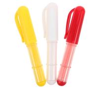 CORHAD 3 Pièces Craies Tailleur Rechargeables avec Bague de Dosage Marqueurs Tissu Portables avec Capuchons Craies pour Couture Patchwork et Quilting Pratique pour Travaux de Couture