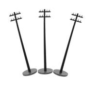 CORHAD 3 pièces Décor de Train Accessoires DIY pour Table Sable Modélisation Ferroviaire Réaliste Lot