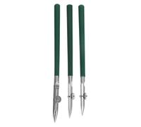 CORHAD 3 pièces Lot de Stylos Réglables à Lignes Droites Verts pour Dessin Artistique Outil Applicateur Fluide de Masquage Aquarelle pour Bandes Dessinées et Tracés Précis
