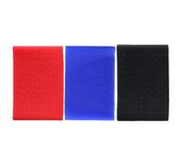 CORHAD 3 pièces Protecteur Antidérapant pour Tondeuse Électrique Manchon Silicone de Protection Noir Rouge Bleu pour Accessoires Rasoirs Électriques Housse de Protection Résistante Aux