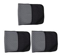 CORHAD 3 Pièces Tampons Pipi pour Chiot Coussin Réutilisable pour Chiot Coussinets D'entraînement Réutilisables Lavables Dressage d'animaux Et Coussinets Grey