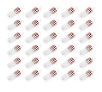 CORHAD 30 pièces Lot de Flacons Compte-gouttes Verre pour Huiles Essentielles Distributeur Portable Transparent avec Pipette pour Voyage et Aromathérapie