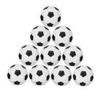 CORHAD 30 pièces Lot de Mini Ballons de Football Modèles Miniatures Décoratifs pour Maison de Fées et Terrain de Jeux Petites Balles Ludiques pour Garçon Fille et Collection