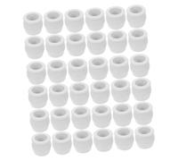 CORHAD 30 Pièces Miniature Plastic Flowerpots Set Simulation Mini Bonsai Pots for Dollhouse and Micro Landscape Decoration Decorative Miniature Planter Accessories