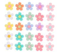 CORHAD 30pièces Patchs Floraux Diy Résine Pour Fabrication De Chapeaux Ornements Décoratifs Accessoires Bandeau Diy