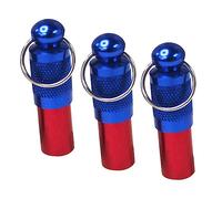 CORHAD 3pcs Tap Id Tags Colliers De Tube De Baril Puppy Nom Adresse Adresse Identité Étiquette Pendre