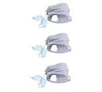 CORHAD 3pièces pour Petits Animaux Laisse De Traction pour Hérisson Et Cochon s Bleu Confortable Et