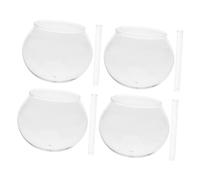 CORHAD 4 ensembles Carillons Éoliens Japonais Verre Kit DIY Créatif avec Coupoles et Tubes Décoration Élégante pour Jardin Balcon Terrasse Extérieure Activité Manuelle Relaxante et