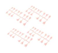 CORHAD 4 Ensembles Mini Doll Hands for Dolls Realistic Plastic Parts with Multiple Poses for DIY Crafting and Puppet Making