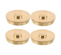 CORHAD 4 pièces Capuchons Bas de Soupape pour Cor Français Protection Métallique de Rechange Précises pour Écoles de Musique et Orchestres
