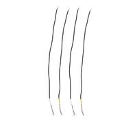 CORHAD 4 Pièces Kit Fils Blindés pour Guitare Électrique Câbles Pickup Conducteurs Accessoires de Réparation DIY pour Cordes Pédales et Circuits Instrument de Musique