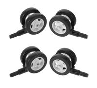 CORHAD 4 Pièces roues de marche pour enfants remplacement de poussette bébé pièces de rechange pour bébé roue de remplacement aide à la mobilité roulettes de rechange