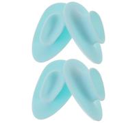 CORHAD 4Pcs Brosse De Nettoyage Visage Silicone De Nettoyage Pour Éliminer L'Excès De Sébum Et Les Peaux Mortes Pour Peaux Mixtes