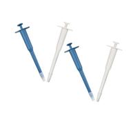 CORHAD 4pièces Distributeur De Nourriture pour Animaux De Compagnie Outil De Distribution De Liquide pour Chats Et Chiens Dispositif Alimentation avec Poussoir Souple