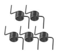 CORHAD 5 Ressorts de Torsion Métalliques pour Porte de Réfrigérateur Ressort de Fermeture Automatique à Double Jambe 1,3-10-40 Accessoire de Remplacement pour Frigo et Congélateur