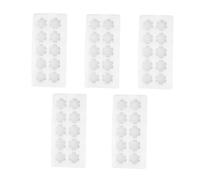 CORHAD 5pièces Plateau Porte-œufs Laine De Perle Epe Antichoc Boîte De Rangement Œufs Fragile Support Pratique Sans Boîte Carton Blanc