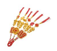 CORHAD 6 Pièces Année du Serpent Pendentif Décoratif Ornement De Serpent Chinois 2025 Nouvel an Décors Suspendus 2025 Année du Serpent Ornement Festival Chinois Ornements Suspendus en