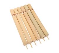 CORHAD 6 Pièces Mini Bird Whistles Set For Wooden Warbler Flute Instruments Realistic Bird Call Sound Toys For Outdoor Play And Interactive Learning