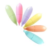 CORHAD 6 pièces Surligneurs Banane Couleurs Encre Aquarelle Marqueurs Peinture Cartoon Pour Étudiants Garçon Fille