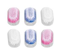 CORHAD 6pcs Pierre Naturelle Pieds Brosse de Beauté Multifonctionnelle, Plaque de Raclage Pratique pour Gommage Pédicure Couleur Aléatoire