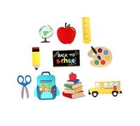 CORHAD 9 Pièces Pendentifs De Décoration De Classe Saison Accueillir Couleur Coloré Bannière De à Bannières Thème Rentrée Scolaire Décor Scolaire Enfant Papier
