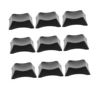 CORHAD 9 Pièces Support Rack pour Ballons de Basket et Football Étagère Multifonctionnelle pour et Rangement Magasin Base Noire Robuste