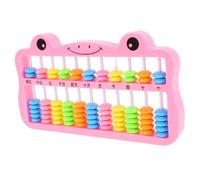 CORHAD Abacus Plastique Perles Colorées pour Garçon Fille Outil Éducatif Mathématique Léger et Portable Boulier Chinois pour Calcul et Apprentissage Adapté Élèves Élémentaires