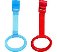 CORHAD Anneaux de Traction pour Aider à Se Tenir Debout Facilement pour Bébé 2 Pièces Accessoires pour Lit D'garçon et Filles en Plastique Léger et Surface Lisse