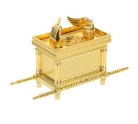 CORHAD Arche Décorative Métallique Dorée Petite 9,5 x 3,5 x 6 Cm Ornement Religieux D’israël Sculpture Artisanale pour Décoration Intérieure Bureau Et Maison