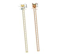 CORHAD Autocollants Muraux Toise Hauteur Bébé Garçon et Filles Motifs Animaux Décor Chambre Garçon et Filles Pvc Résistant Autocollants Auto-adhésifs Réutilisables Lot de Style Aléatoire