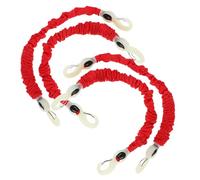 CORHAD Bandes de Résistance et Corde de Traction pour Musculation Accessoires Conçues pour Usage Intensif Portable pour Entraînement en Voyage 20 LB