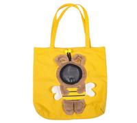 CORHAD Bandoulière pour Chat Toile Transporteur Animaux Respirant Fourre Tout avec Bretelles Ajustables pour Optimal Lors