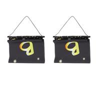 CORHAD Bannière de Porte pour Anniversaire en Tissu Oxford Blanc Lettres Larges Imprimées, Décoration Facile pour Créer une Ambiance Joyeuse Porche Principal