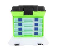 CORHAD Bassin de Pêche Portable Boîte de Rangement Multifonction pour Outils et Appâts Vivants Seau à Poisson Tabouret Accessoires pour Camping et Randonnée