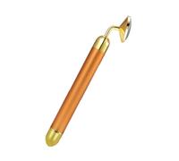 CORHAD Bâton de Massage Facial Électrique Doré 24K pour Soin du Visage Masseur Anti-Rides Portatif Outil de Beauté Vibrant pour Raffermissement et Rajeunissement Couleur Aléatoire