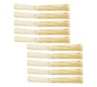 CORHAD Bâtons à Mâcher Bambou Naturel pour Lapins Hamsters Cobayes Friandises Saines pour Dents Jouets Molaire Sécurisés et Stimulation Mentale des Petits Animaux