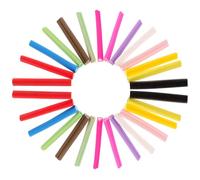CORHAD Bâtons en Argile Polymère pour Nail Art Soi-même, 50 Pièces, Forme Cœur, Découpe Fine ou Épaisse, Décoration pour Ongles, Paquet et Scrapbooking