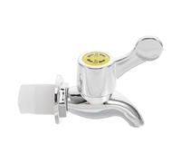 CORHAD Bec Verseur de Bouteille, Valve de Remplacement pour Distributeur d'Eau, ABS Argenté, Trou de 17 à 21 mm, Installation Simple, pour Restaurants et Maisons