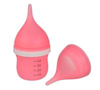 CORHAD Biberon pour Chiots Et Chatons - Kit d'alimentation pour Petits Animaux avec Tétines | Accessoires pour Nourrir à La Main Les Chiots, Chatons, Lapins, Furets Et Nouveau-nés (Rose)