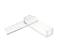 CORHAD Boîte de Rangement pour Dés Magnétique Acrylique Boîte Transparente Compacte pour Dés Organisateur Pratique pour Petits Objets et Accessoires