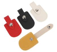 CORHAD Boîte pour Coupe-cuticules en Pu 4pcs, Protège-ciseaux à Ongles Pratique et Élégant, Étui pour Outil de Manucure des Ongles des Orteils, Fournitures pour Salons Couleur