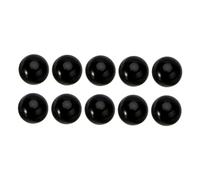 CORHAD Bouton Rond Imitation Pierre Précieuse Décoratif Diy, 10 Pièces Noir 10mm, Loisirs Créatifs, Réparation Vêtements, Accessoires Mode