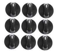 CORHAD Boutons Rotatifs Cuisinière à Gaz 8mm En Plastique Blanc Pointé Conforme Bouton Marche/arrêt Simple Et Pratique Usage Cuisinière Gaz 50 Pièces Lot Longue Durée