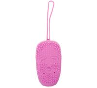 CORHAD Brosse Silicone Pourpre Fonction de Suppression de Poussière et Essuyage de L'excès D'huile, pour Salle de Bain